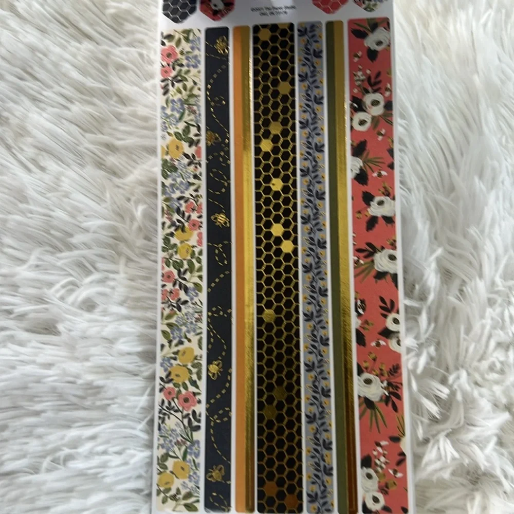 Agenda 52 Bee & Floral Sticker Set - Foiled bees 15 sheets 473pcs